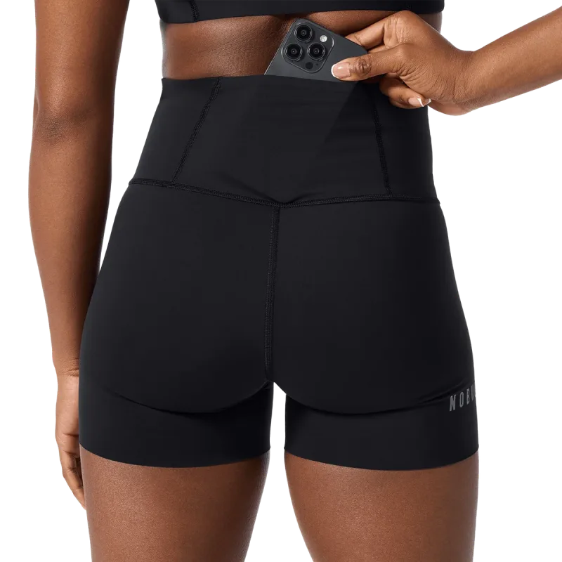 Dames High-Rise Drive Short 4"