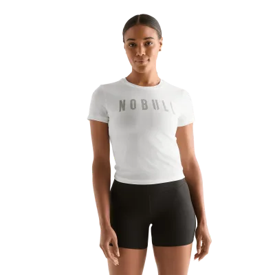 T-shirt Ajustada NOBULL para Mulher