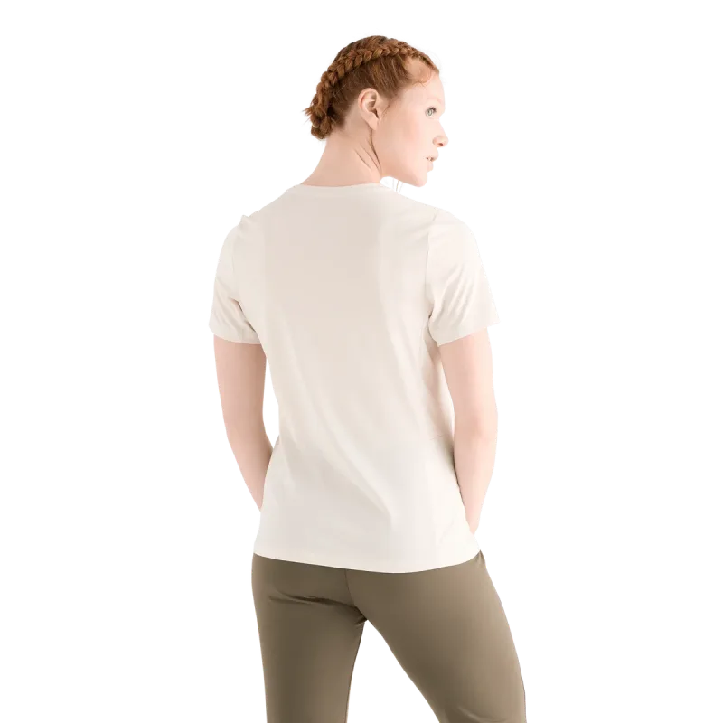 T-shirt Deltapeak® Micro Textured para Mulher